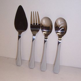 Fiesta - Gray Flatware Hostess Set 4 Piece by Fiestaware
