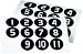 Die coolen TUNIT Sticker k�nnen unter dem Chassis aufgeklebt werden. Damit gibst Du Deinem F50.8 
TUNIT den pers�nlichen Touch!brbrRASENKULT-Artikelfacts:brulliEnth�lt 22 Sticker mit den Nummern 1 
bis 11     /li/ulGr��en:         One SizebrGewicht:         -brFarbe:            black/white