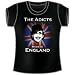The Adicts 80's Classic English Punk Rock Band Music Group Made In England Juniors Black T-Shirt , Juniors Large