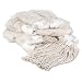 UNISAN Premium Cut-End Wet Mop Heads, Cotton, 20-oz., White, 12 per Carton