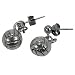 GemGear® Pewter Volleyball Earrings