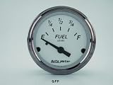 Auto Meter | 1905 2 1/16 American Platinum - Fuel Level Gauge - 73 Ohm Empty / 8-12 Ohm Full