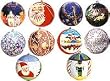 ShalinCraft Paper Mache Balls Unique Christmas Crafts Home Decor Handmade Indian Gift Diameter : 2 inches (pm037a)