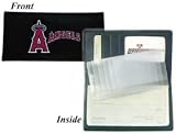 Los Angeles Angels of Anaheim Embroidered Leather Checkbook Cover