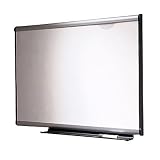 Quartet TE542G Quartet Prestige Add On Dry Erase Board  12 x 24  White  Gray Aluminum Frame
