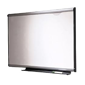 Quartet TE544A Quartet Total Erase Marker Board, 48 x 36, White, Gray Aluminum Frame by Quartet