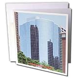 Sandy Mertens Missuouri - Kansas City Wyandotte Skyscraper - Greeting Cards-12 Greeting Cards with envelopes