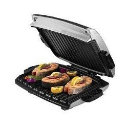 George Foreman GR180VP 80 Square Inch Slide Temperature Grill