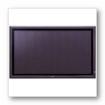 Sony CPFM-42X1/B 42IN XGA 1024X768 BLACK PLASMA