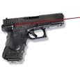 Crimson Trace Polymer Lasergrip Set with Rear Overmold Activation for the Glock G 19 Series Semi-Automatic Pistols.