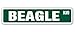 BEAGLE Street Sign dog puppy breeder pet yard | Indoor/Outdoor | Â 18