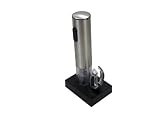 GSI Quality Rechargeable Electric Wine Bottle Corkscrew Opener With Foil Cutter And Desktop Cradle - Opens Bottle Automatically In Seconds!