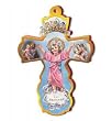 Wooden Wall Cross - Divine Nino - 12" Height - MADE IN ITALY