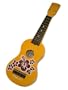 Red Flower Ukulele 20" Yellow