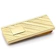 Brass Gold Plated Money Clip