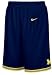Michigan Wolverines Youth NCAA Screen Printed Replica Basketball Shorts By Nike Team Sports
