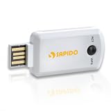 Sapido AU-5015 USB 2.0 Dual-Band Wireless N High-Speed Network Adapter, 2.4 GHz and 5GHz, 300 Mbps Wi-Fi 802.11n Adapter w/ One-Touch WPS, 3-in-1 Wireless Adapter, Access Point, and Bridge