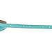 KaLeido Women's Plaque Buckle Solid Color Skinny Waist Belt (24-28, White)