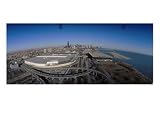 Chicago with Mccormick Place Extension, IL Photographic Poster Print by Mark Segal, 16x12