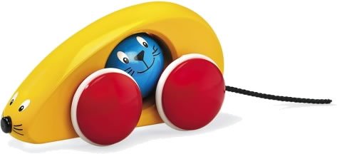Childrens Toyshop  Toys : BRIO - Yellow Mouse