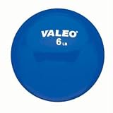 6 lb Weighted Fitness Balls with Soft Vinyl Covering