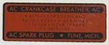 1955-1958 Oil Filler Cap Decal