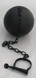8" Ball and Chain - Medieval Replica - Wedding Gag Gift