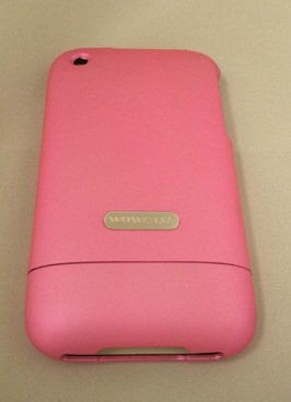 Slider iPhone 3G and 3GS Metallic Glider Slim-Fit Case (Pink)