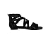 Breckelles Women's Covina-14 Strappy Buckle Detailed Gladaitor Flat Sandal