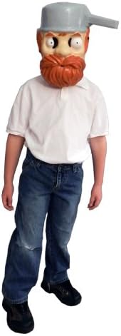 Plants vs. Zombies Crazy Dave Plastic Mask