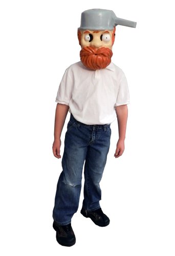 Plants vs. Zombies Crazy Dave Plastic Mask