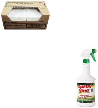 KITCHI8483ITW26832 - Value Kit - Worxwell General Purpose Cleaning Towels, White, 13 x 15, 300/Carton (CHI8483) and Itw Dymon Multipurpose Cleaner (ITW26832)