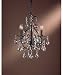 Minka Lavery Lights 3122-301 Mini 3LT Chandelier Castlewood Walnut Chandeliers Indoor Lighting