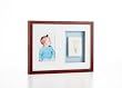 Pearhead Babyprints Keepsake Frame Kit - Mahogany