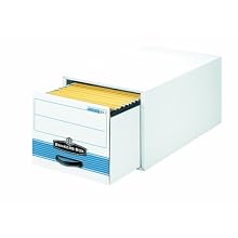 Bankers Box Stor/Drawer Steel Plus Storage Drawers, Legal, 6 Pack (00312)
