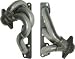 2007-2008 Jeep Wrangler JK and Unlimited HEADER CERAMIC 3.8L GIBSON