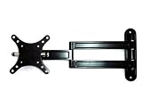 CHEETAH MOUNTS LCD TV/MONITOR TILT AND SWIVEL ARTICULATING ARM WALL MOUNT FOR 15-24 UP TO 33LBS BLACK