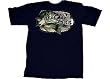 Reel Legends Navy Blue Largemouth Bass Tee