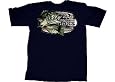 Reel Legends Navy Blue Largemouth Bass Tee