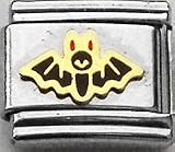 Clearly Charming Bat Animal Theme Birds Italian Charm Link Bracelet