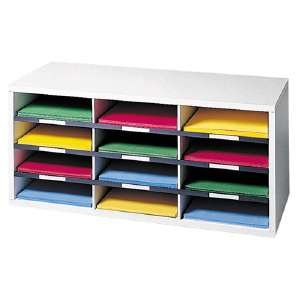 Fellowes 25004 12 Compartment Literature Organizer