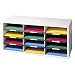 Fellowes 25004 12 Compartment Literature Organizer