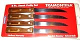 Tramontina 4 PC 5″ Steak Knife Set