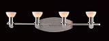 Minka Lavery Lights 5994-84 4LT Bathroom Lighting - Brushed Nickel Contemporary Indoor Lighting