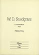 W.D.Snodgrass in Conversation with Philip Hoy (Between the Lines)
