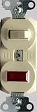 : Pass & Seymour 3-Way Combination Switch W/Neon Pilot Light (695LA)