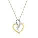 Jewelry : 10K Diamond Heart Pendant