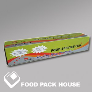 18x500' Standard Aluminum Foil Rolls - 1000 ft cs by Sterling King Foil