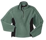 Port Authority - Ladies R-Tek Fleece 1/4 Zip Pullover Moss/Black-M