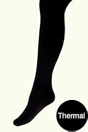 Older Girls 140 Denier Thermal Brushed Tights